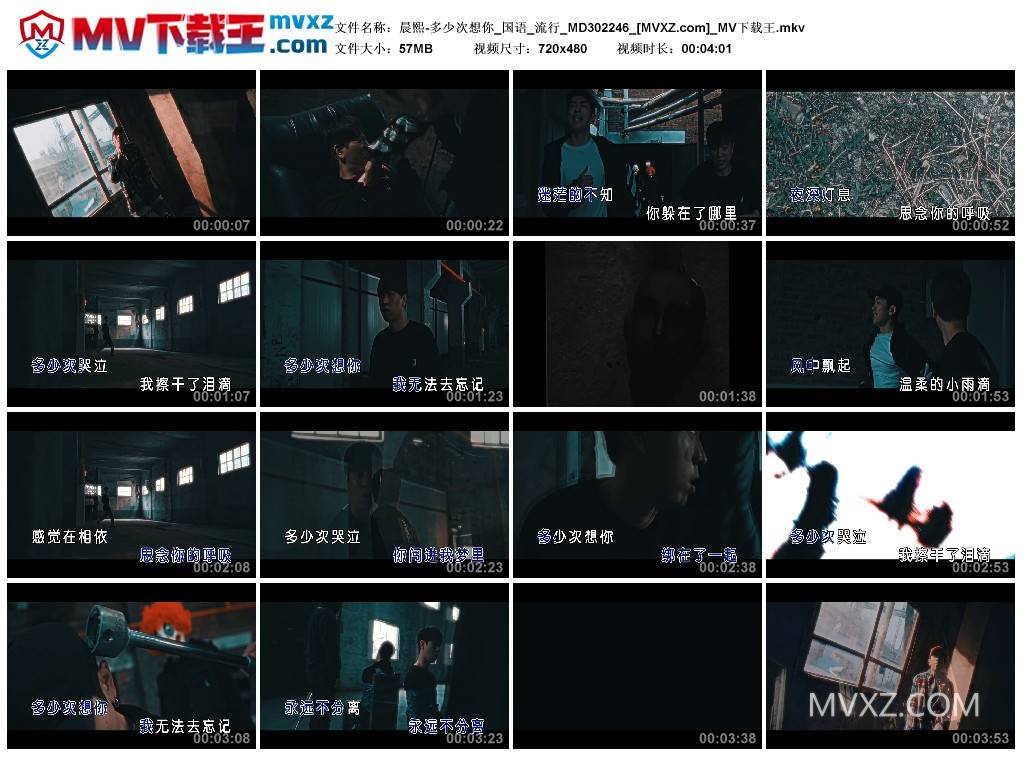 晨熙-多少次想你_国语_流行_MD302246